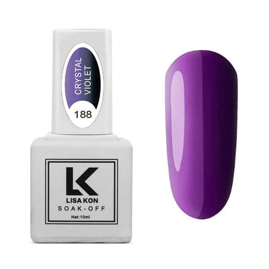 Gel Polish 188 Crystal Violet