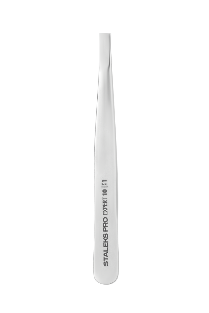 Eyebrow tweezers EXPERT 10 TYPE 1 (wide straight)