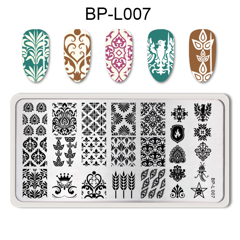 Stamping Nail Art Plate Decoration