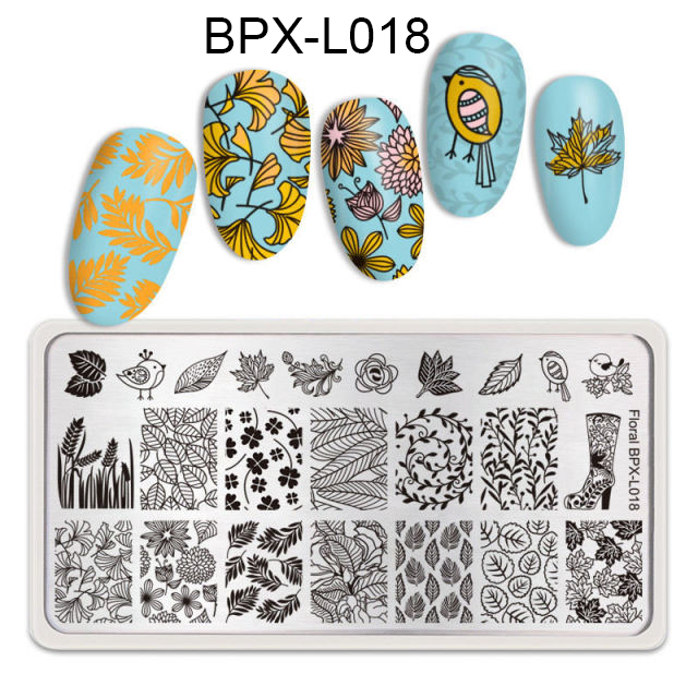 Stamping Nail Art Plate Decoration