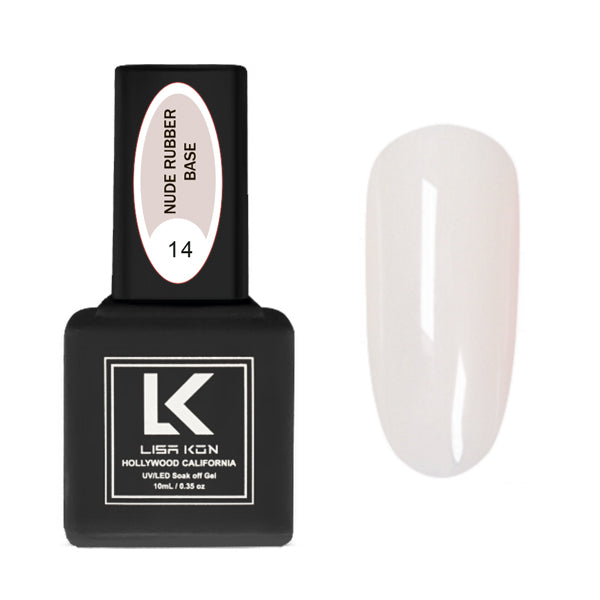 Nude Rubber Base Coat 14 – Milk White – Warm (NEW FORMULA)