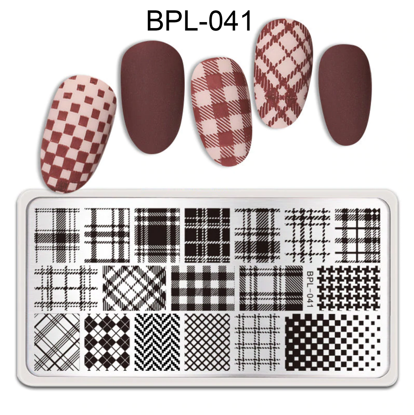 Stamping Nail Art Plate Decoration