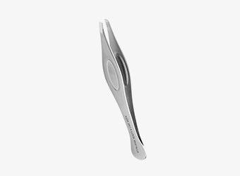 Eyebrow tweezers BEAUTY & CARE 20 TYPE 4 (slant)