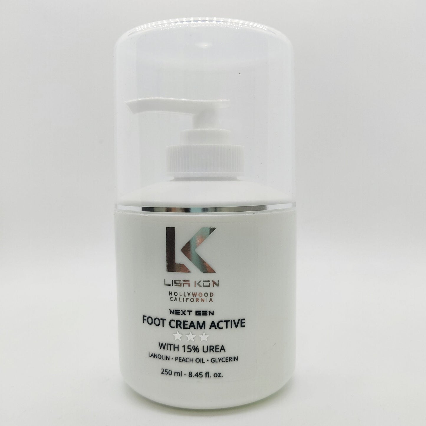 Lisa Kon – Foot Cream – 5% or 15% Urea Foot Cream for Dry Cracked Feet Heels Knees Elbows Repair Treatment, Moisturizer Softener for Feet