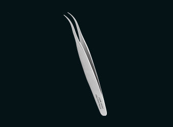 Professional eyelash tweezers EXPERT 40 TYPE 7 (Сurved)