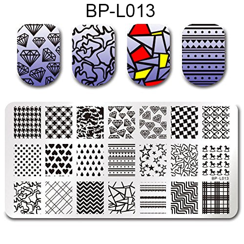 Stamping Nail Art Plate Decoration