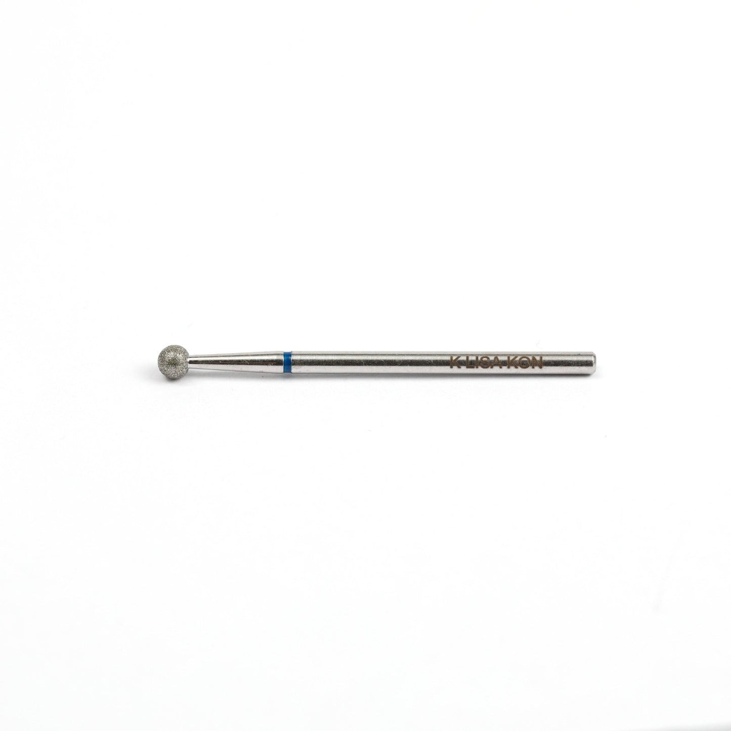 Lisakon - Drill Bit #14 Diamond nail drill bit, “ball”, blue, head diameter  3.5 mm