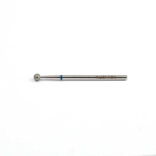 Lisakon - Drill Bit #14 Diamond nail drill bit, “ball”, blue, head diameter  3.5 mm
