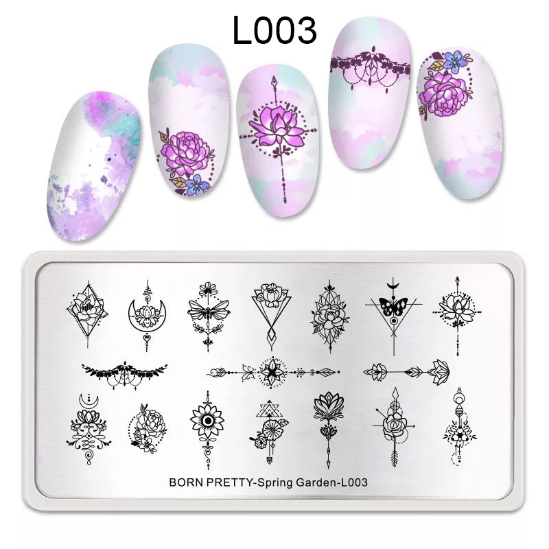 Stamping Nail Art Plate Decoration