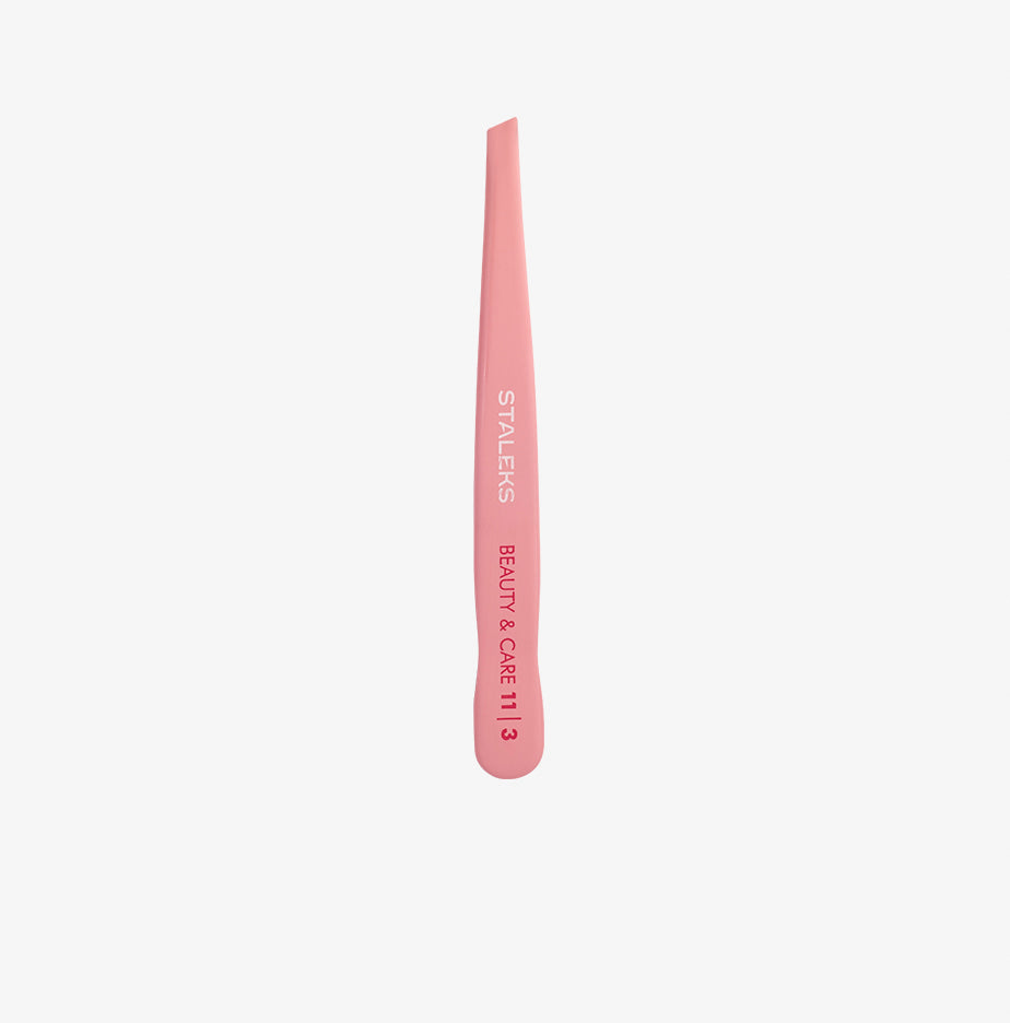 Eyebrow tweezers BEAUTY & CARE 11 TYPE 3 (wide slant)