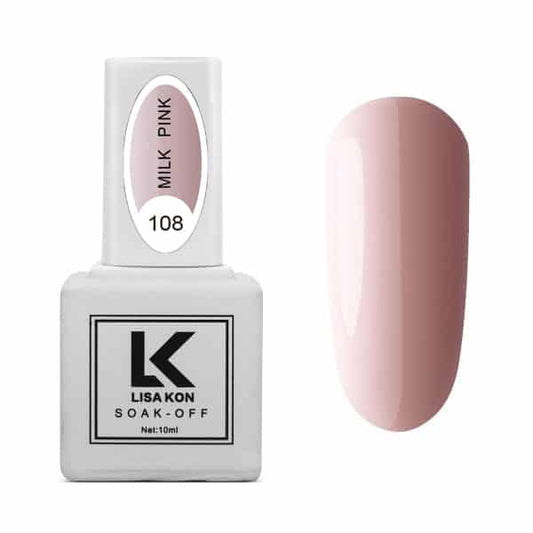 Gel Polish 108 Milk Pink