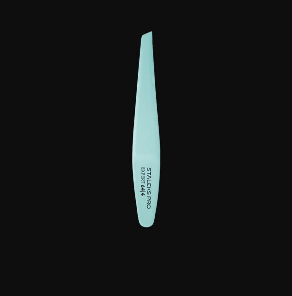 Eyebrow tweezers EXPERT 64 TYPE 4 (slant, blue)