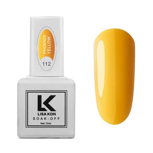 Gel Polish 112 Phoenix Yellow