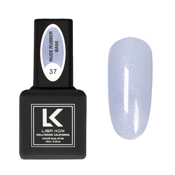 Nude Rubber Base Coat 37 – Lilac Shimmer