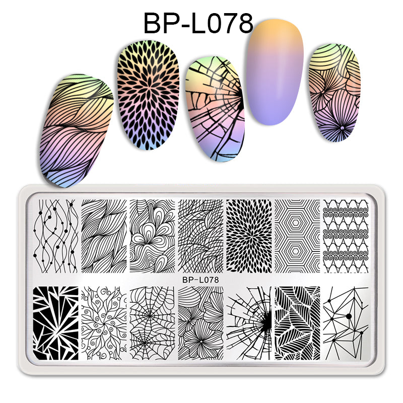 Stamping Nail Art Plate Decoration