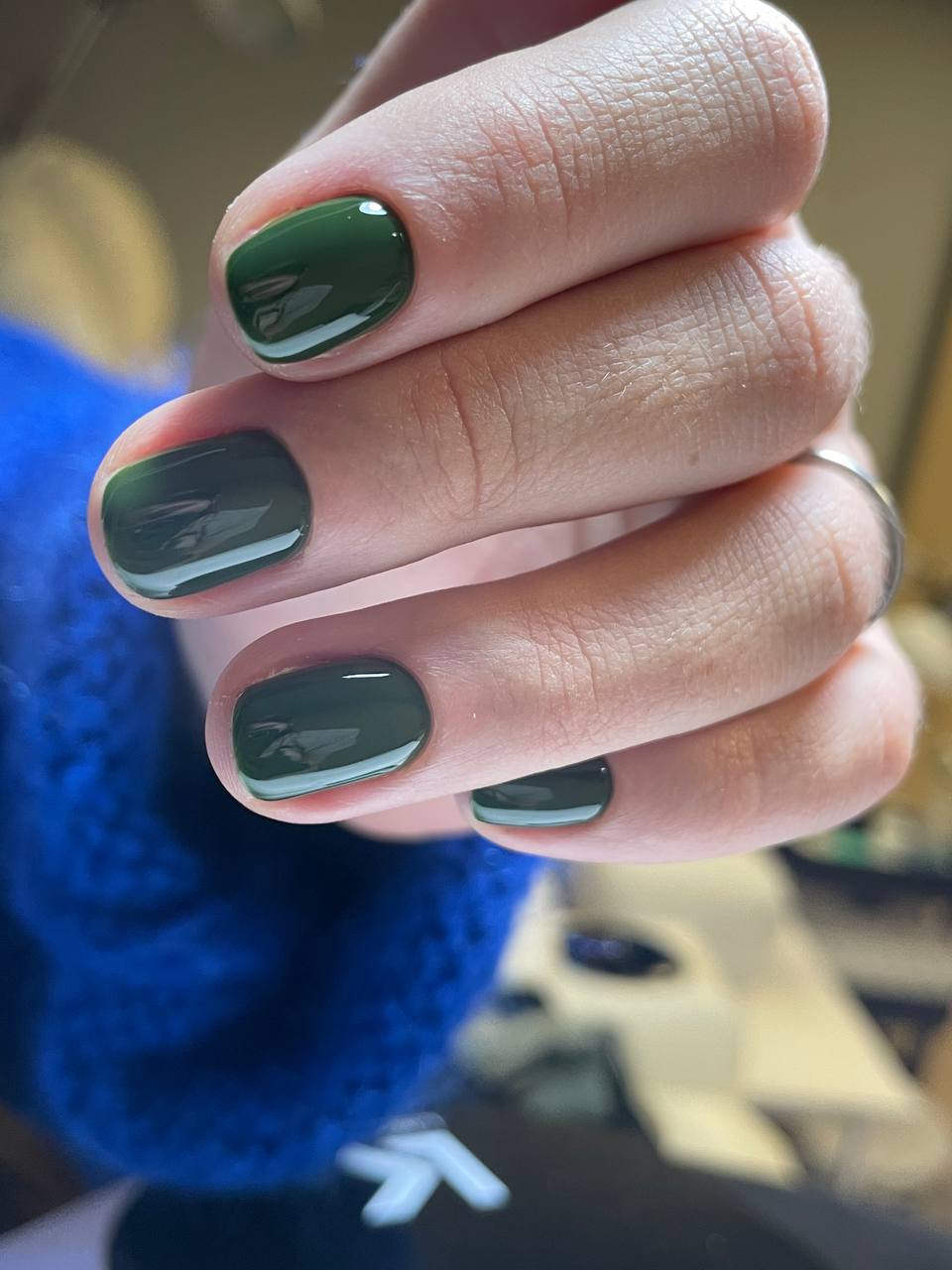 Gel Polish 29 Green Black Jasper
