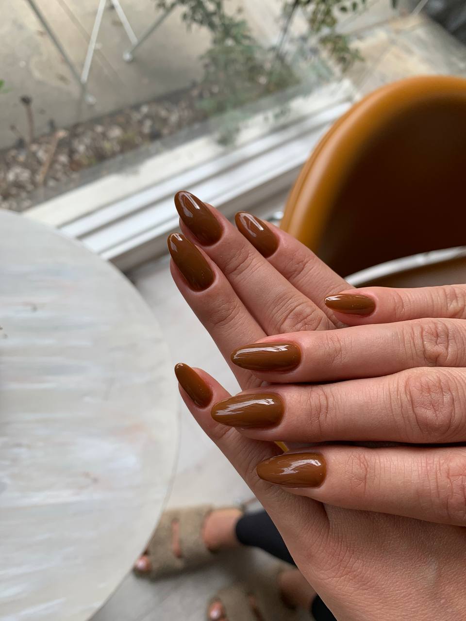 Gel Polish 4 Ocher Brown