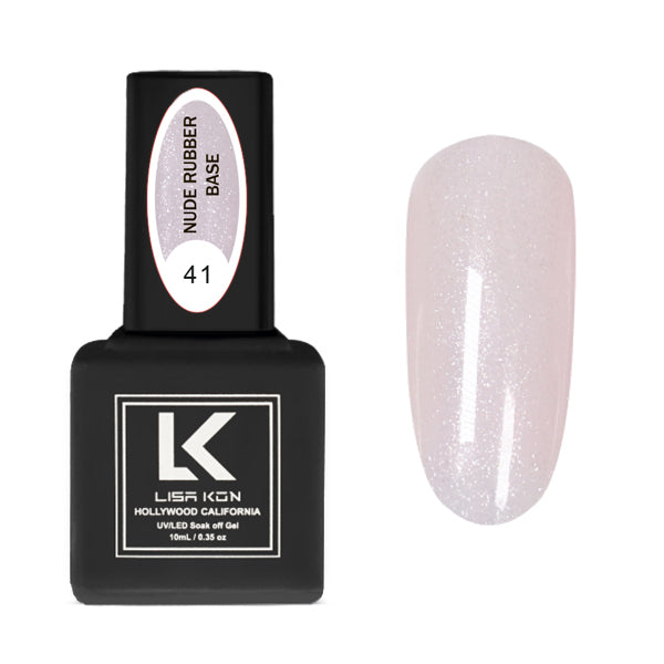 Nude Rubber Base Coat 41 – Light Pink Shimmer