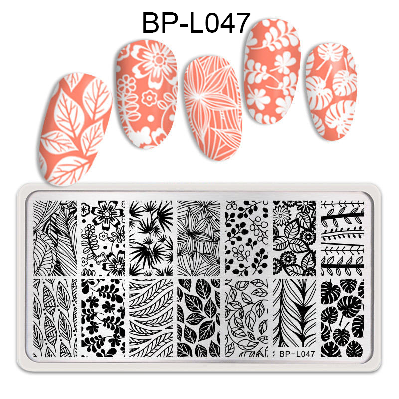 Stamping Nail Art Plate Decoration