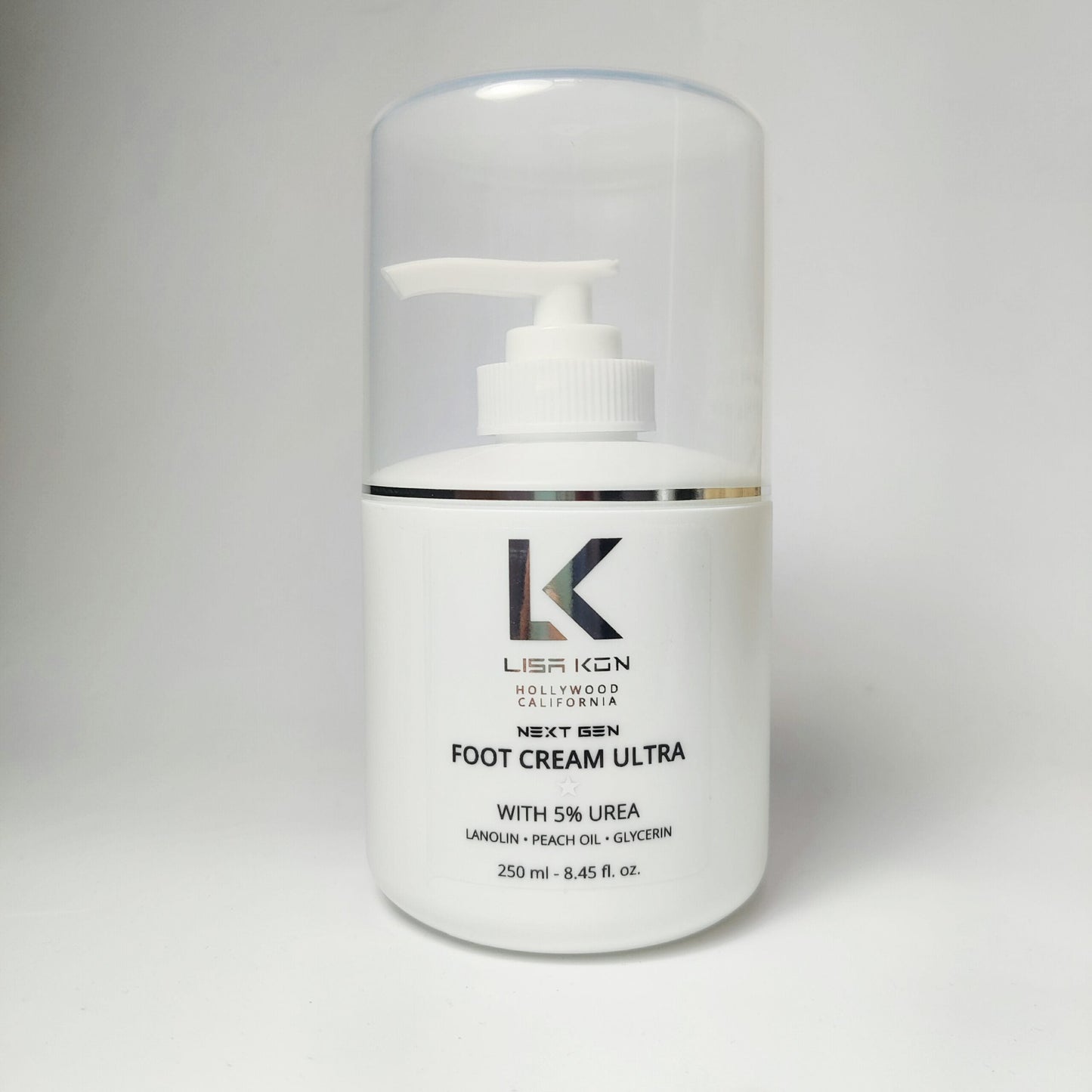 Lisa Kon – Foot Cream – 5% or 15% Urea Foot Cream for Dry Cracked Feet Heels Knees Elbows Repair Treatment, Moisturizer Softener for Feet