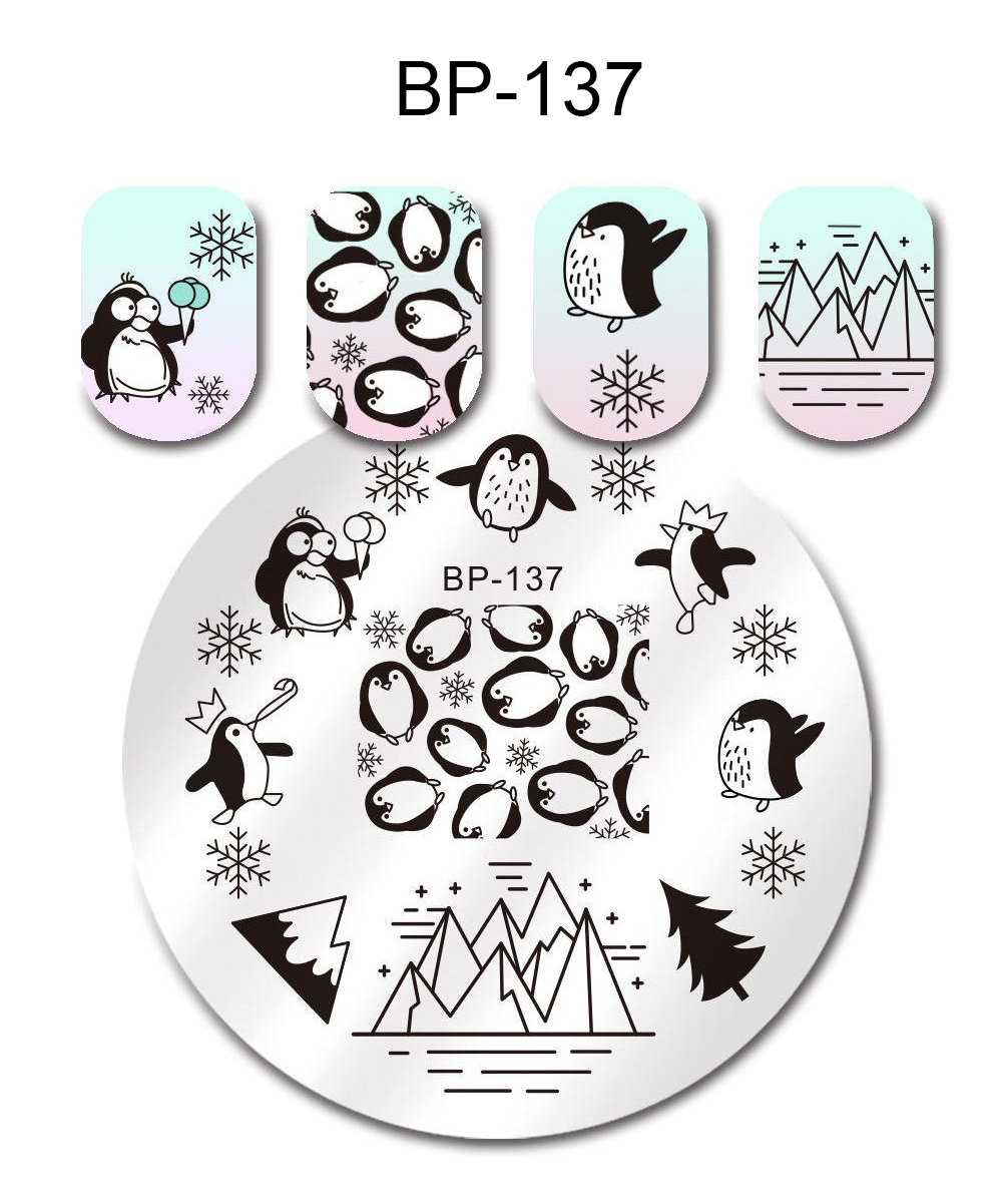 Stamping Nail Art Plate Decoration