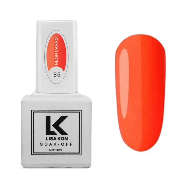 Gel Polish 85 Neon Carrot