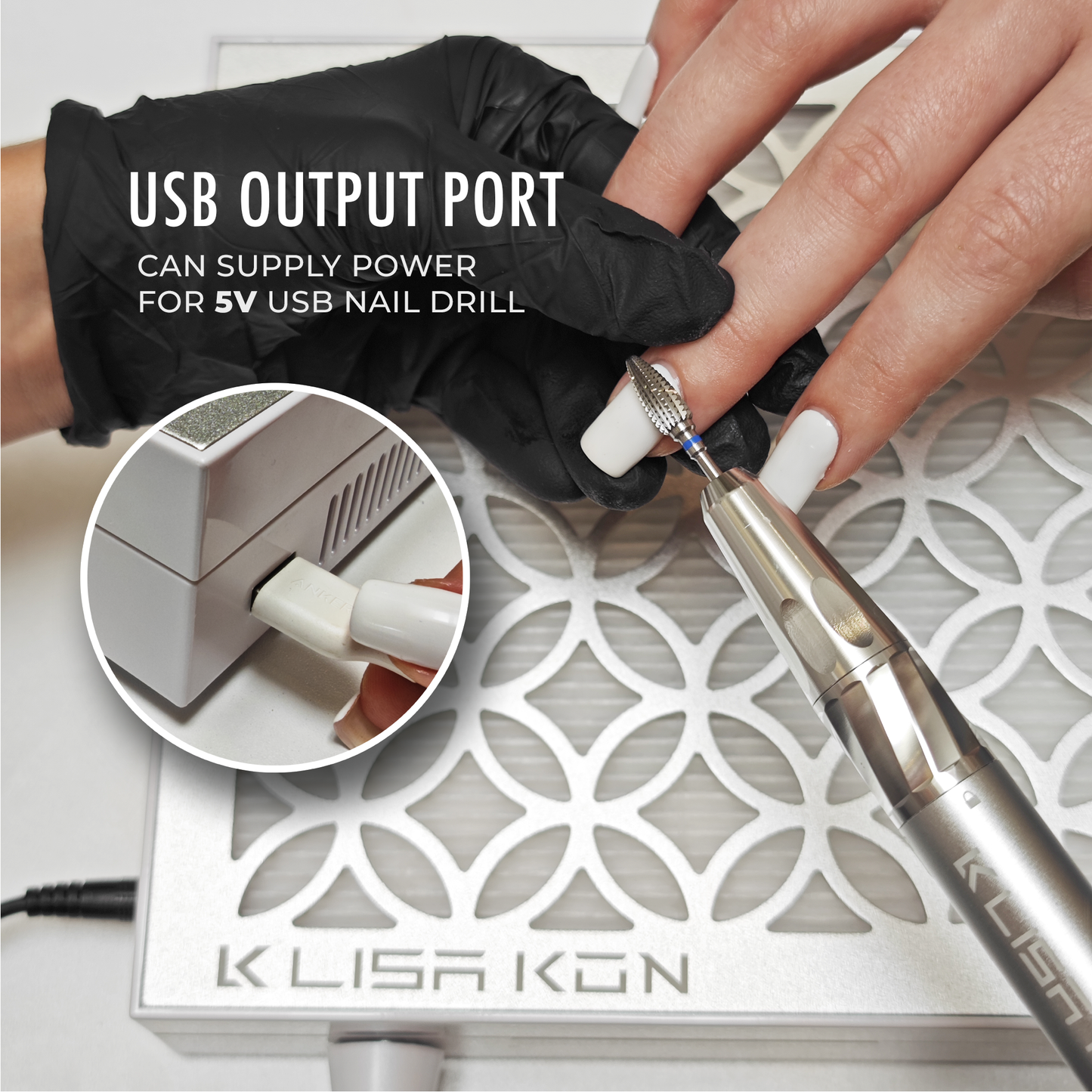 LisaKon Pro Nail Dust Collector