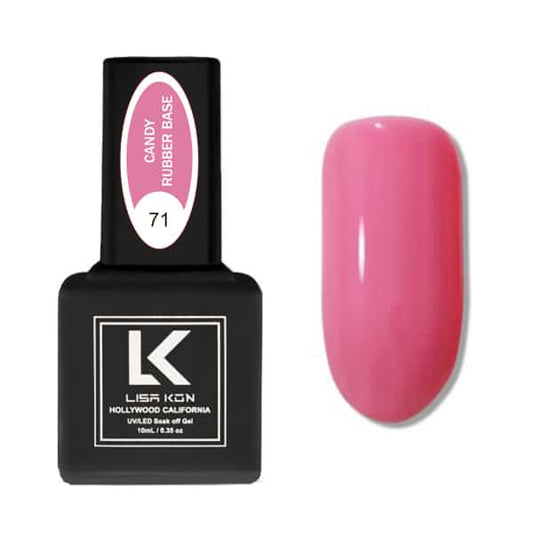 Candy Rubber Base Coat 71 – Candy Deep Pink