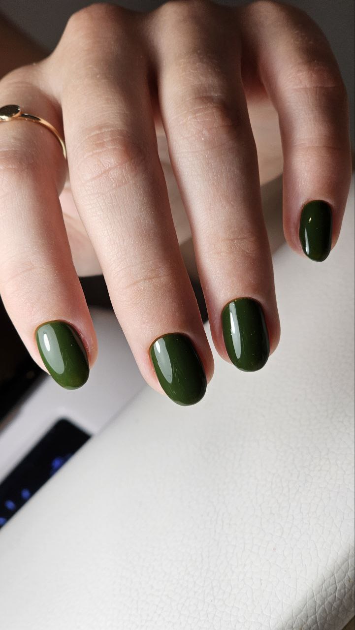Gel Polish 29 Green Black Jasper