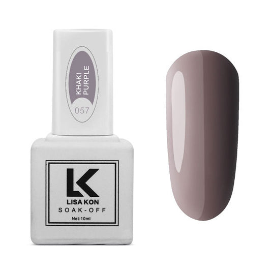 Gel Polish 57 Khaki Purple