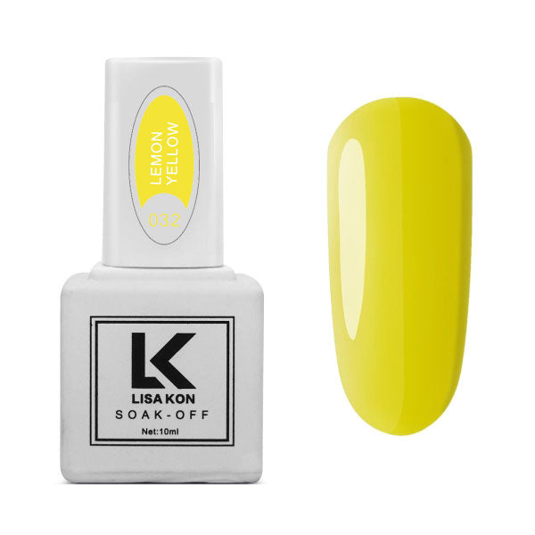 Gel Polish 32 Lemon Yellow