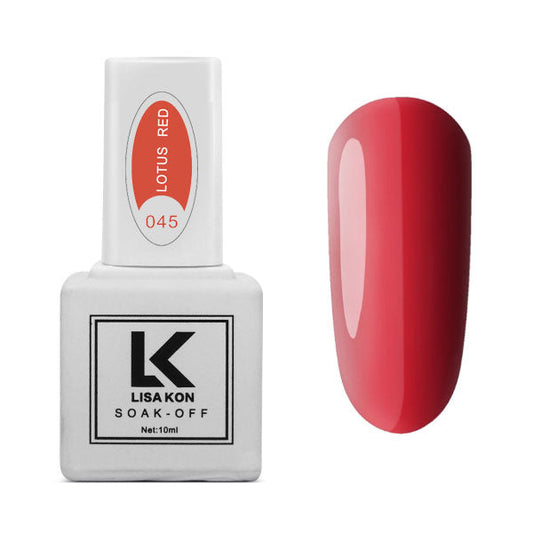 Gel Polish 45 Lotus Red