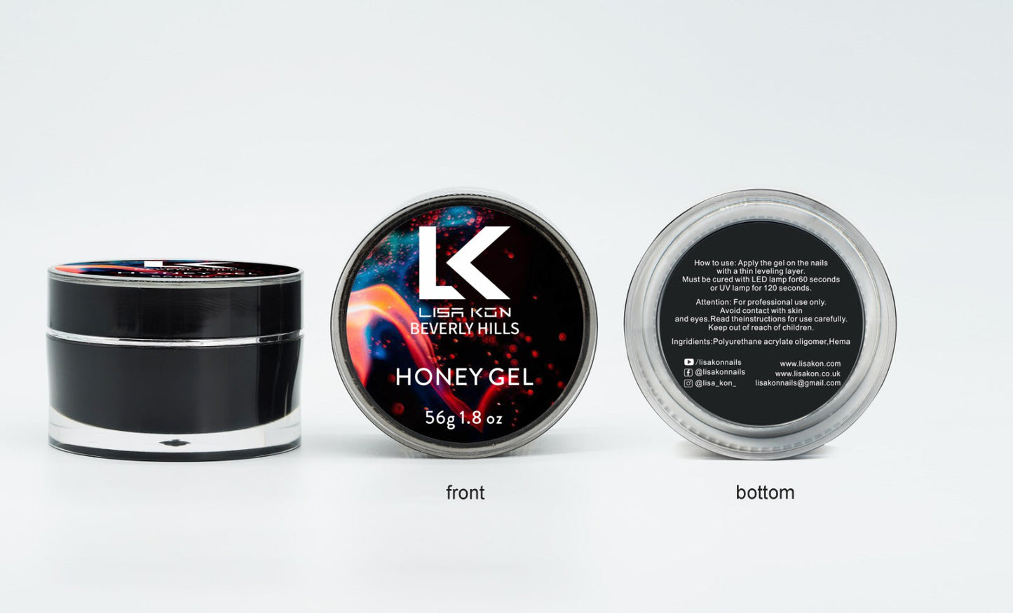 Honey Clear  Builder Gel