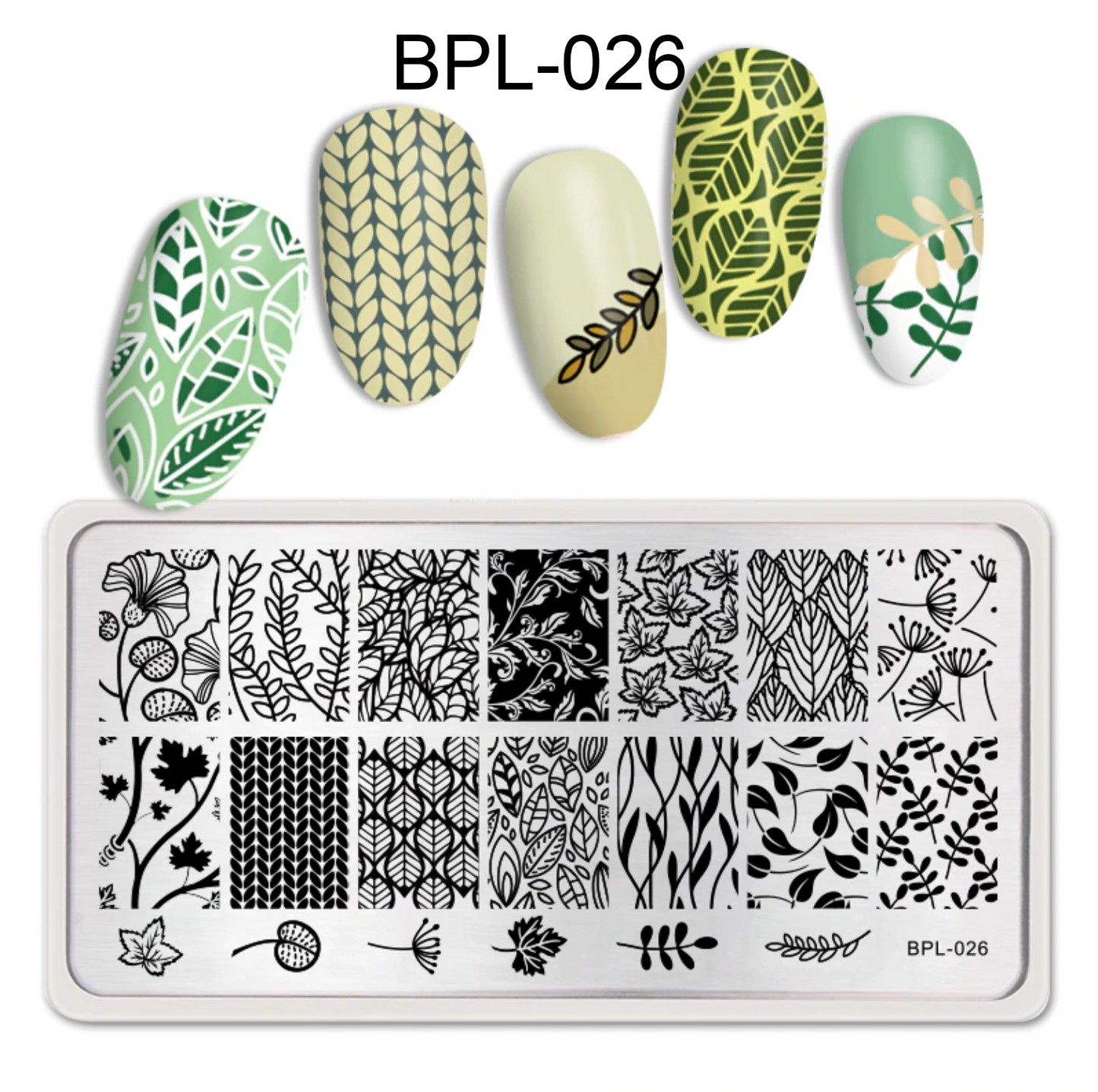 Stamping Nail Art Plate Decoration