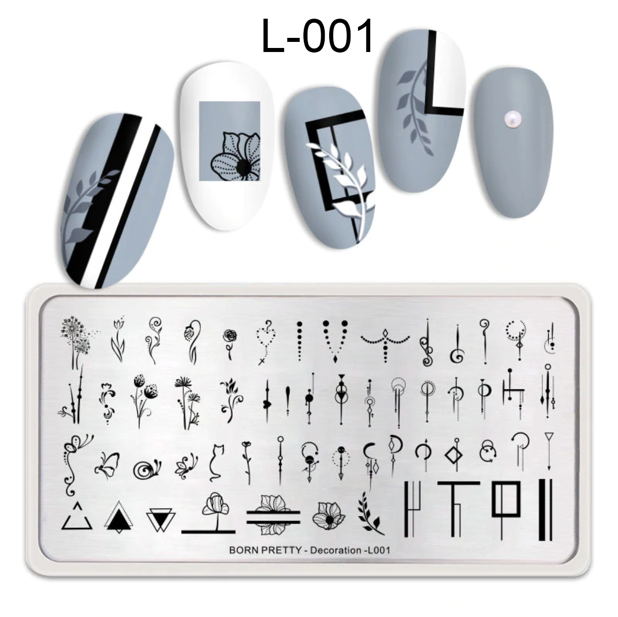 Stamping Nail Art Plate Decoration