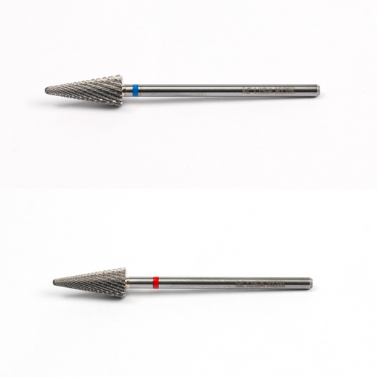 Lisakon - Drill Bit Carbide Silver Cone Shape blue/yellow